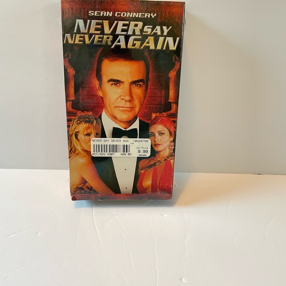 Never Say Never Again VHS